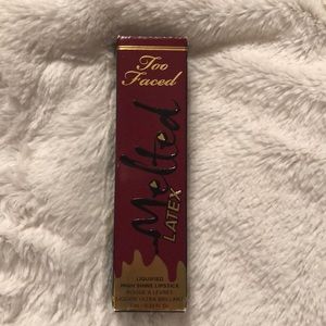 New in box Too Faced melted latex lipstick
